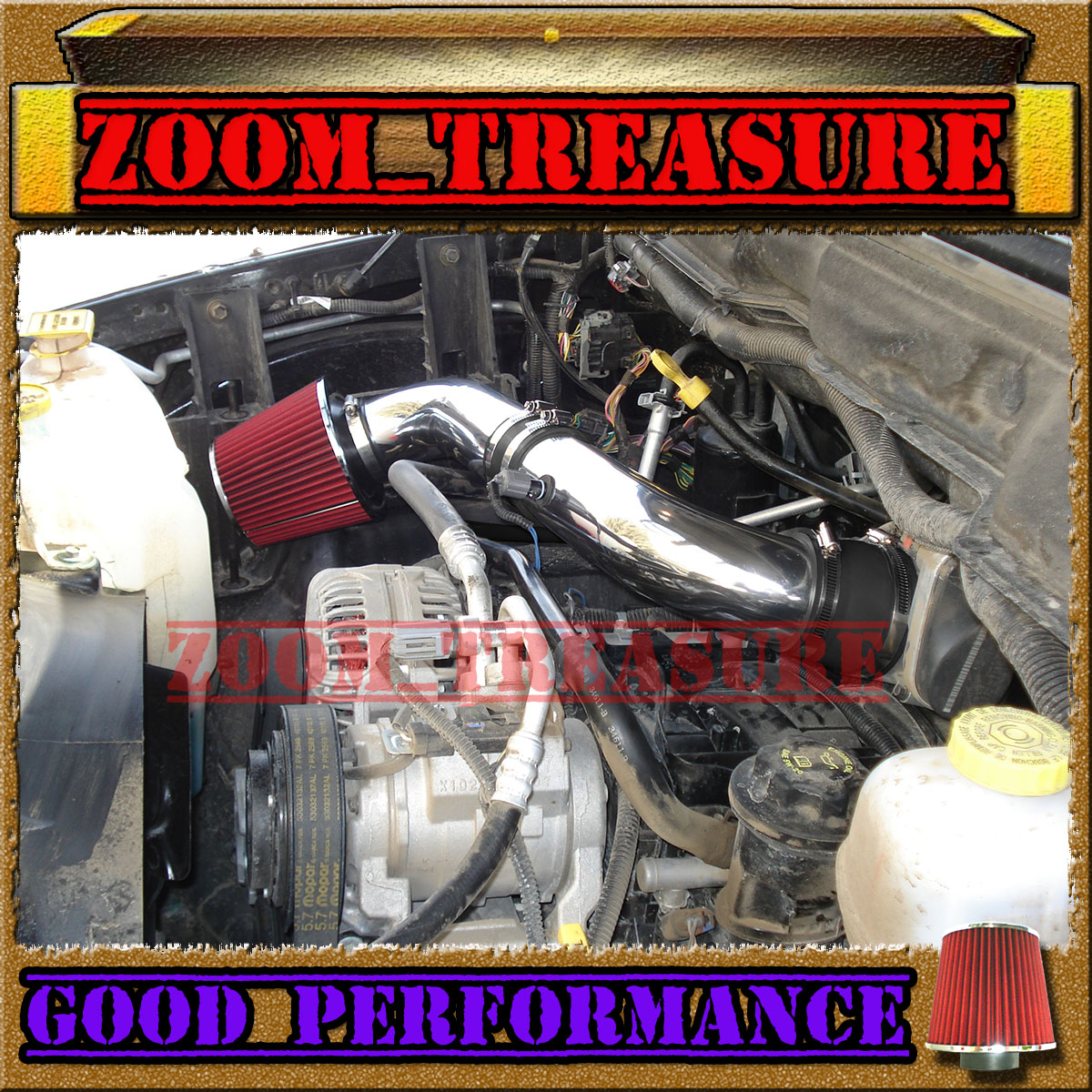 aFe Power 54-11342-1 Magnum Force Stage 2 Cold Air Intake System for Dodge Diesel Trucks