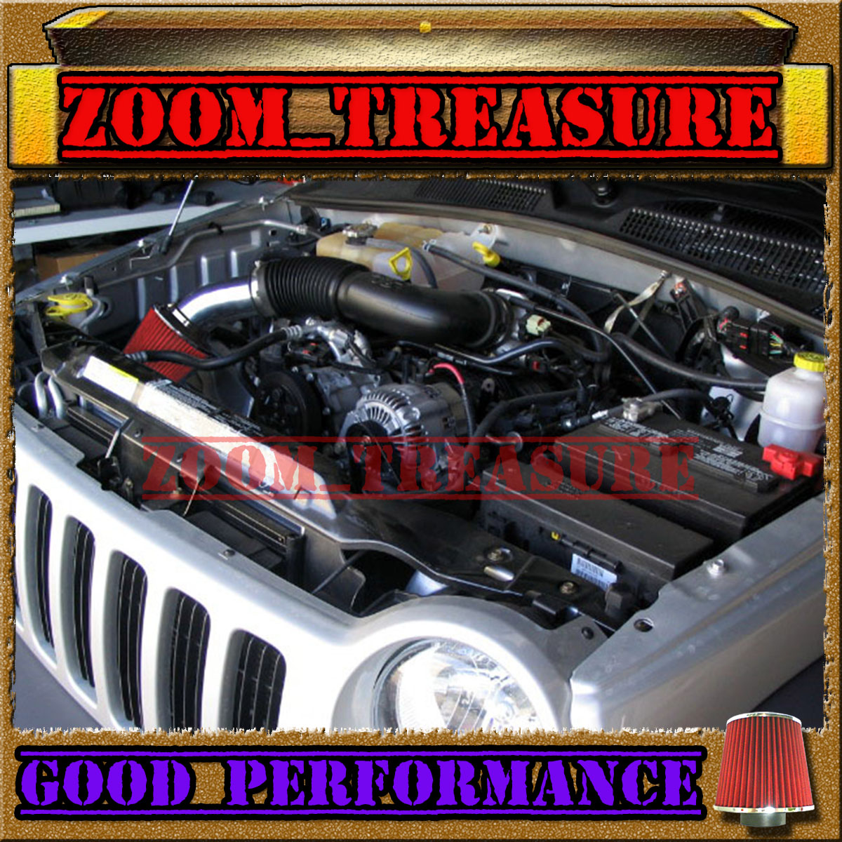 RED 20042012/0412 JEEP LIBERTY ALL 3.7 3.7L V6 AIR
